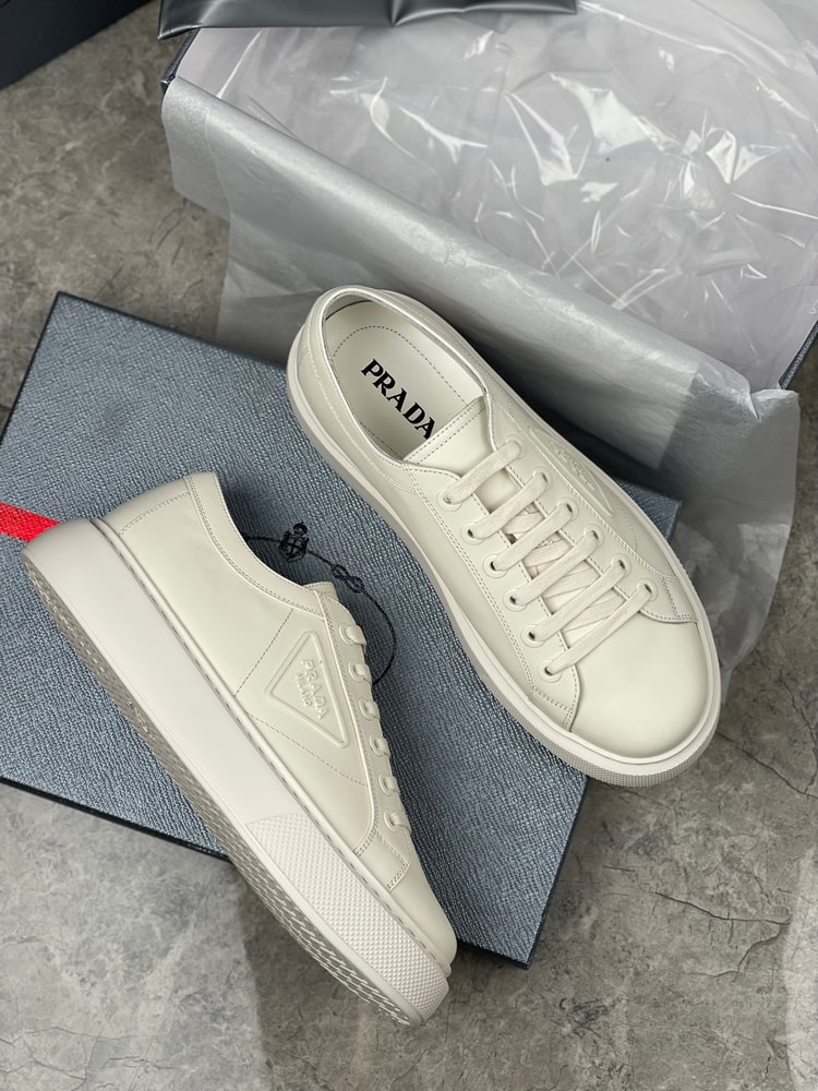 Prada Sneakers White For Men 1.8in/45mm PRD