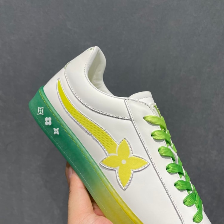 Louis Vuitton Luxembourg Samothrace Sneaker Yellow For Men LV 1A9G2C