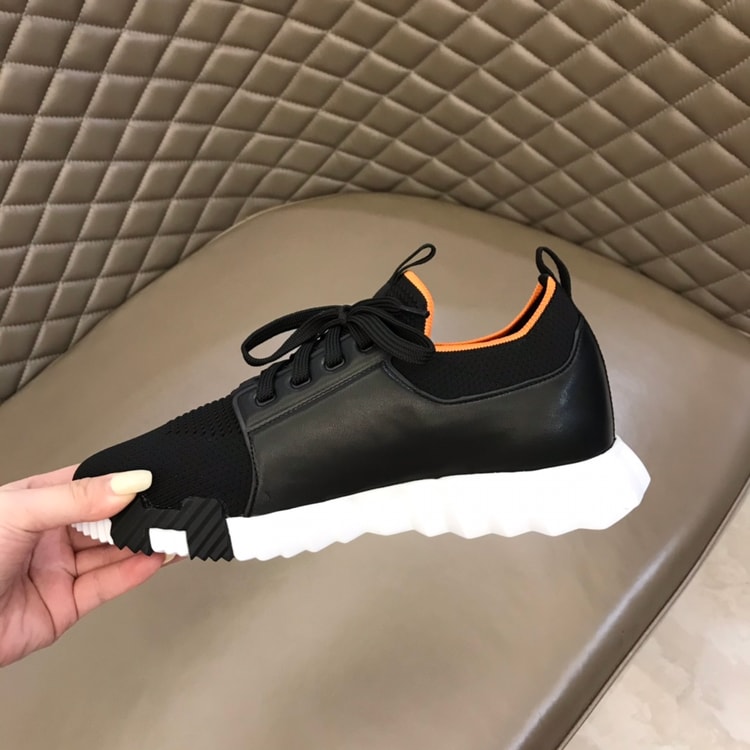 Hermes Depart Sneaker Black For Men H212918ZH02430