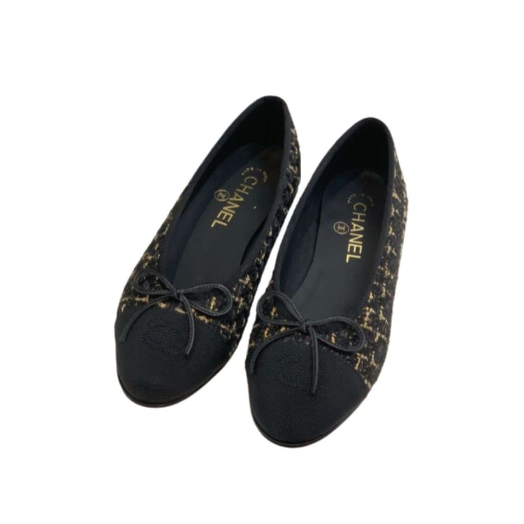 Chanel Ballet Flats Brown For Women