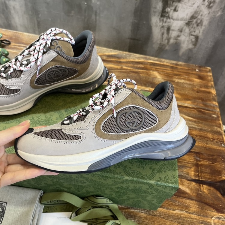 Gucci Run Sneaker Grey For Men
