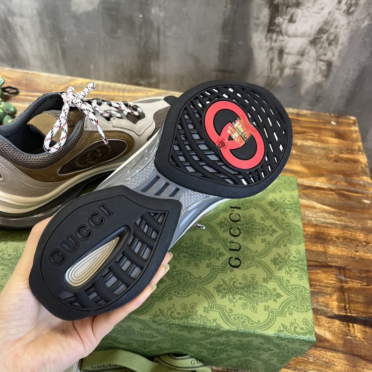 Gucci Run Sneaker Grey For Men
