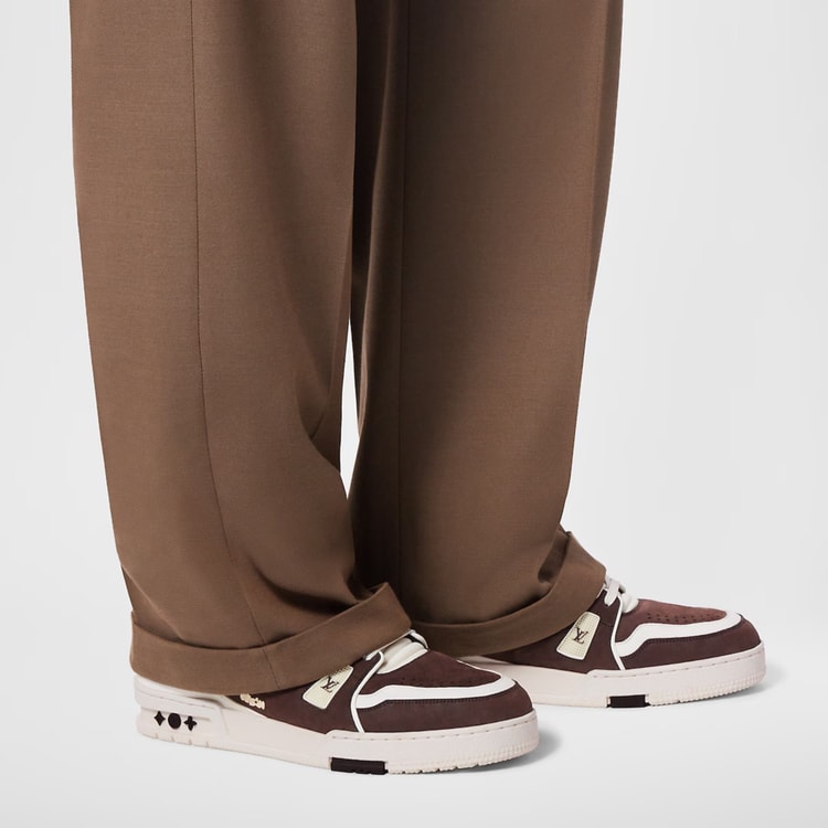 Louis Vuitton Trainer Sneaker Brown For Men 1ACR5Z