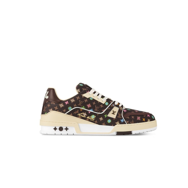 Louis Vuitton Trainer Sneaker Brown For Men 1ACXB1