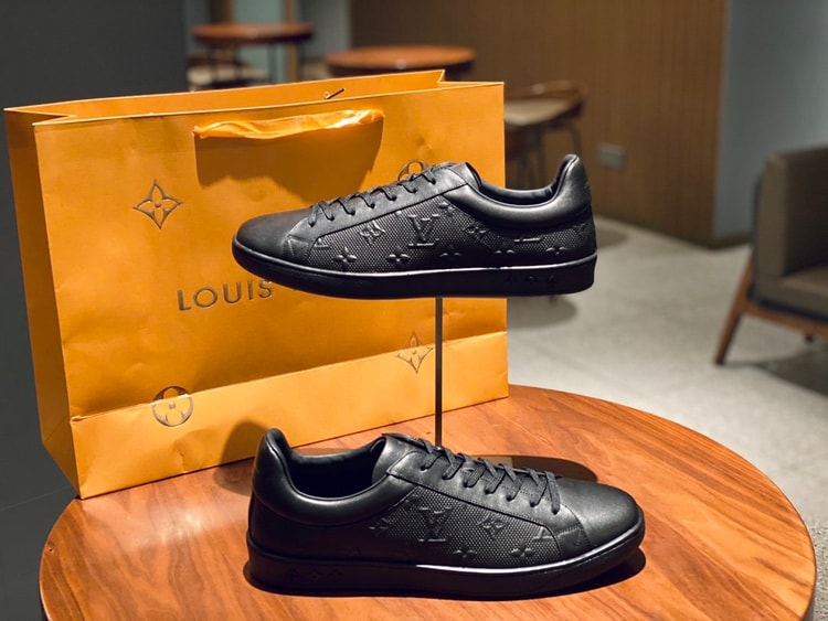 Louis Vuitton Luxembourg Sneaker Black For Men LV 1A8QEB