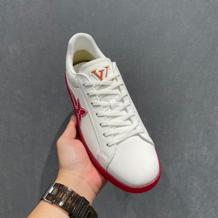 Louis Vuitton Luxembourg Samothrace Sneaker Red For Men LV