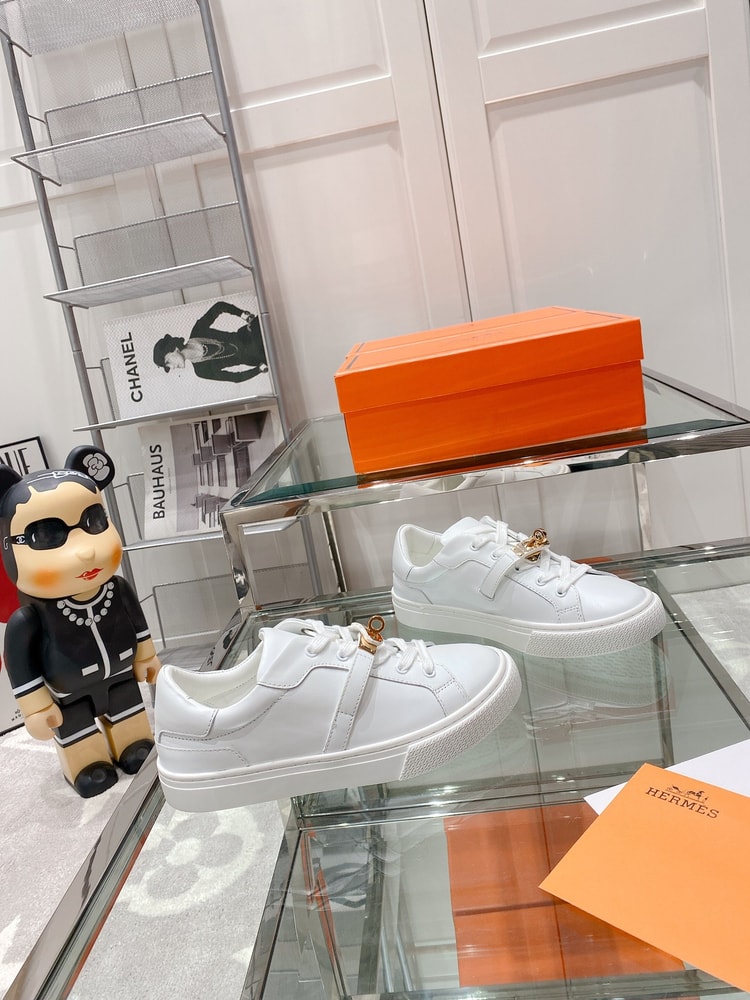 Hermes Day Sneaker White For Men H212257Z 90360