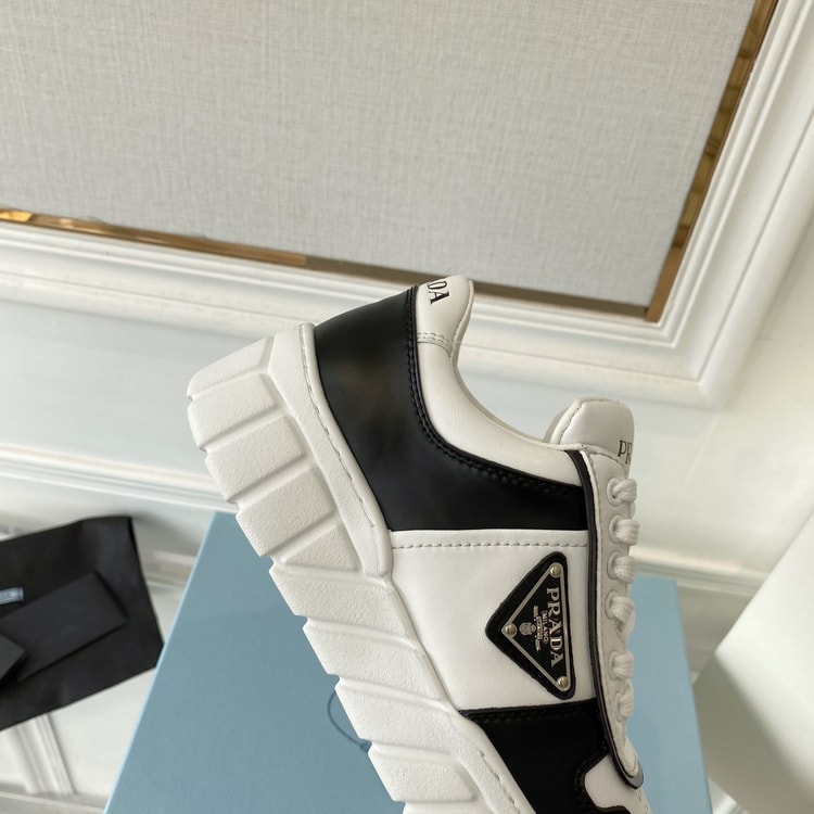 Prada Women's Gabardine Sneakers Black For Women LV