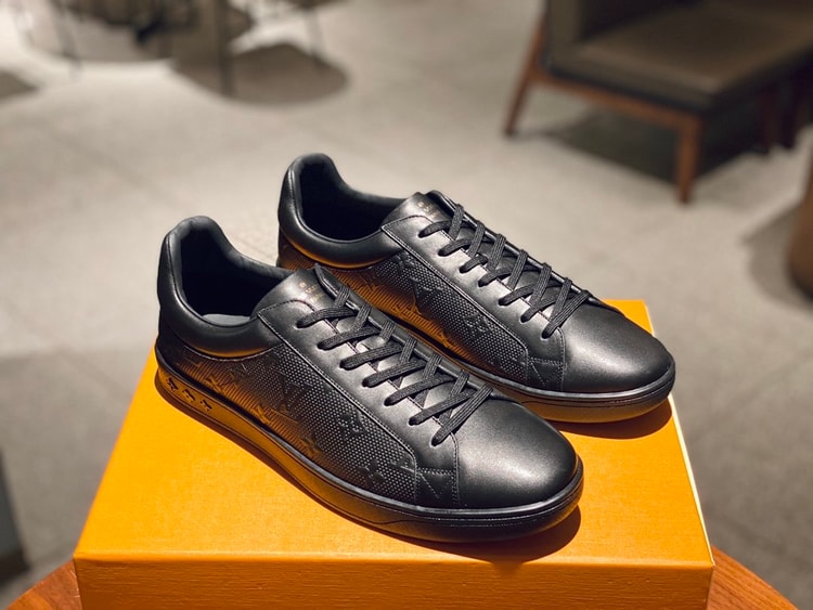 Louis Vuitton Luxembourg Sneaker Black For Men LV 1A8QEB