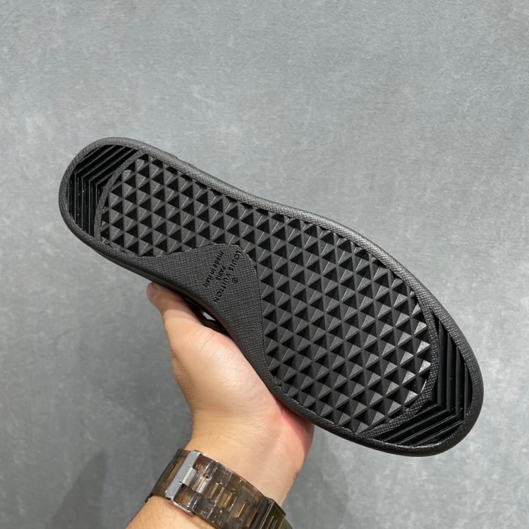 Louis Vuitton Luxembourg Samothrace Sneaker Black For Men LV