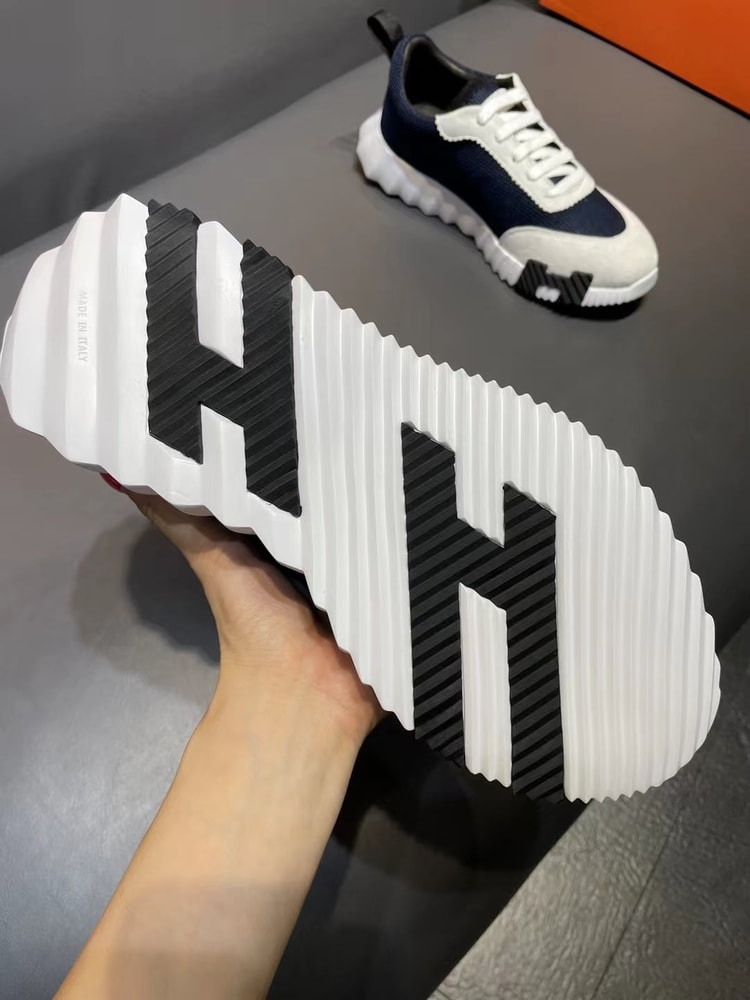 Hermes Bouncing Sneaker Dark Blue For Men