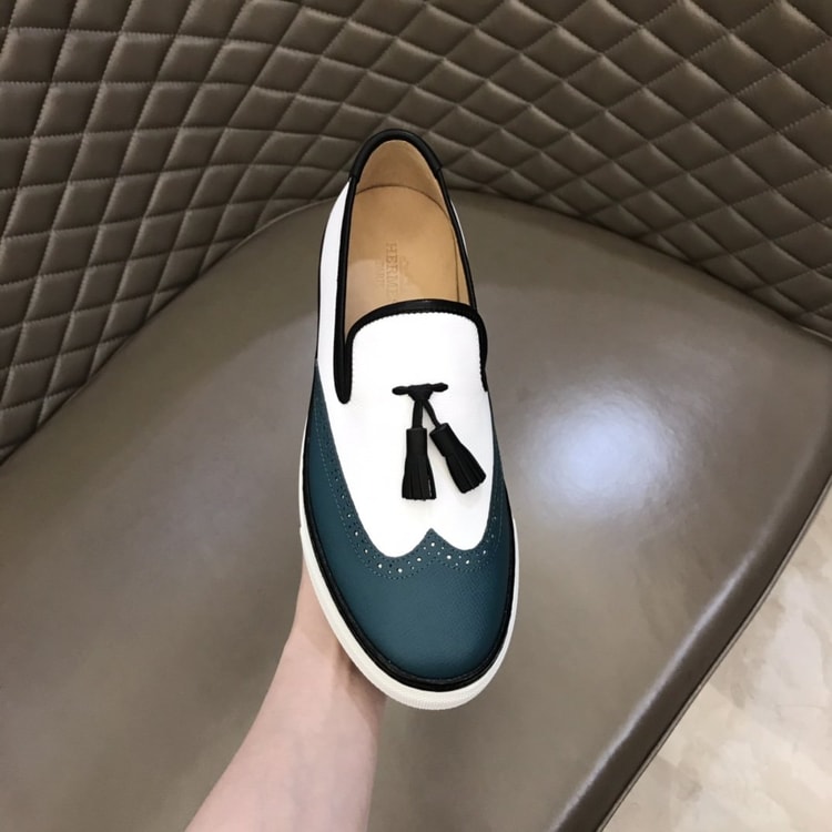 Hermes Earley Loafer White For Men