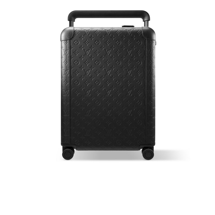 Louis Vuitton Horizon 55 Monogram Taurillon Black For Men, Men's Lugage 21.7in/55cm LV M20438