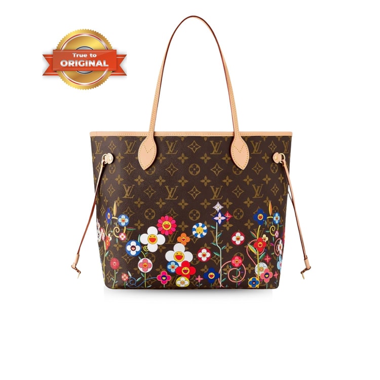 [True-to-ORIGINAL] Louis Vuitton LV x TM Neverfull MM Bag Monogram For Women 31cm/12in - M13271