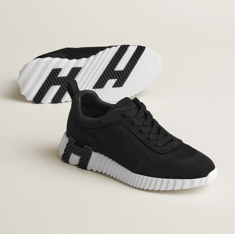 Hermes Bouncing Sneakers Black For Men