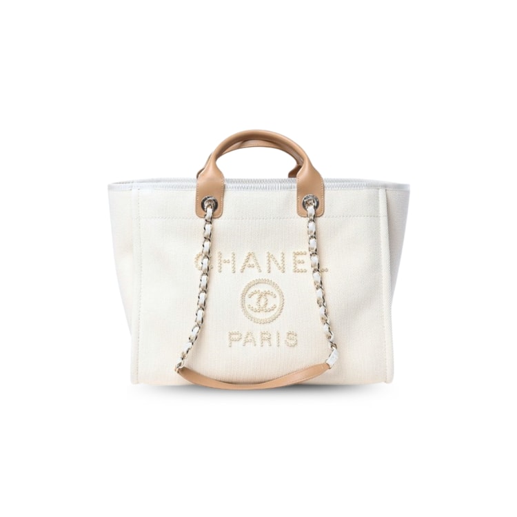 Chanel Deauville Tote Bag Beige