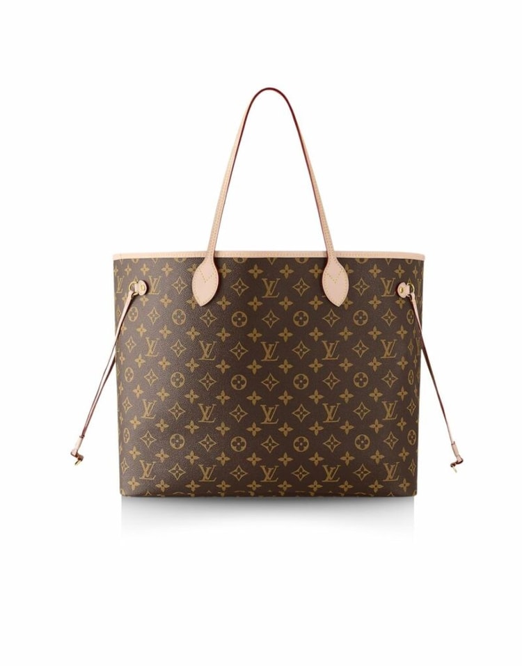 Louis Vuitton Neverfull GM Tote Bag Monogram Canvas Pivoine Pink M41180