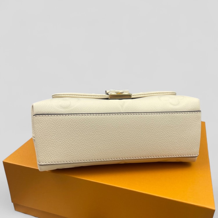 [True-to-ORIGINAL] Louis Vuitton Madeleine BB Monogram Empreinte Beige For Women 9.4in/24cm - M46008
