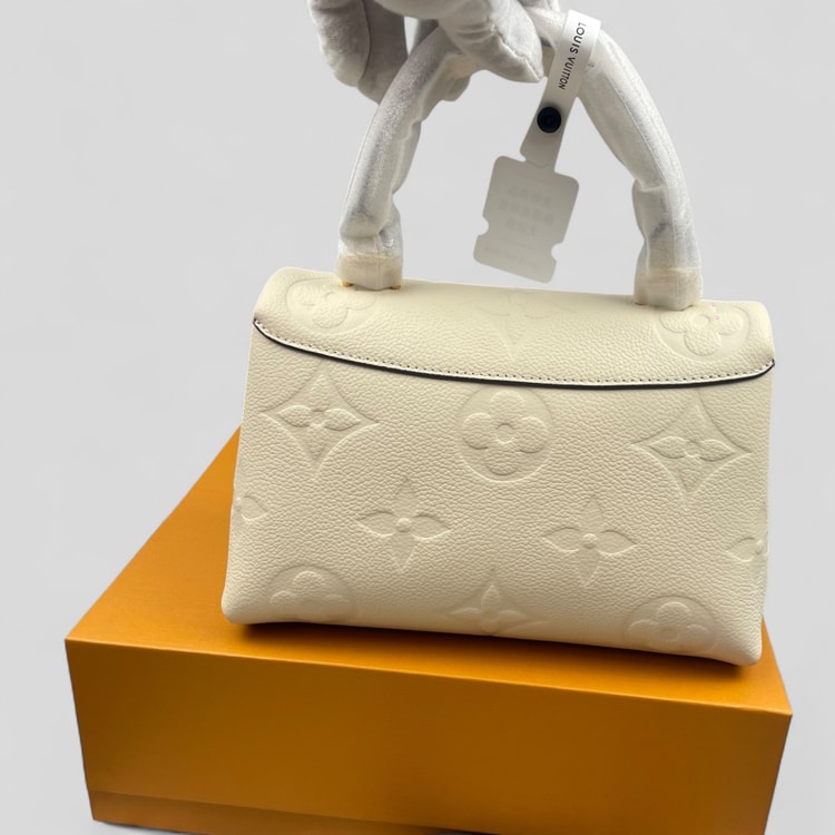 [True-to-ORIGINAL] Louis Vuitton Madeleine BB Monogram Empreinte Beige For Women 9.4in/24cm - M46008