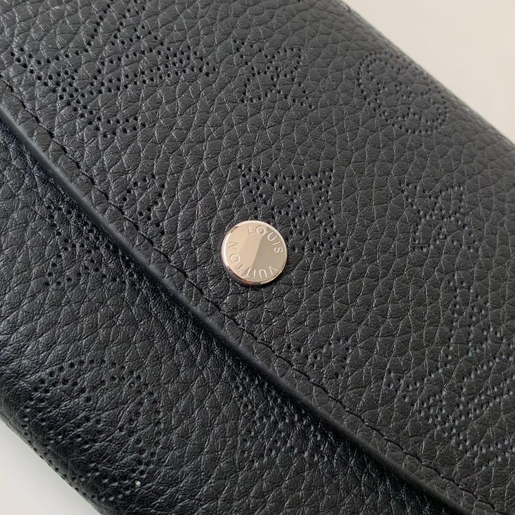 Louis Vuitton Iris Wallet Monogram Canvas Black For Women, Women's Wallet 7.48in/19cm LV M60143