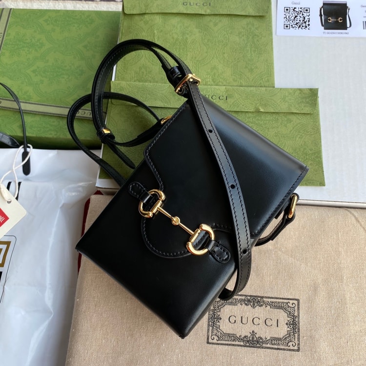 Gucci Horsebit 1955 Mini Bag Black 625615 0YK0G 1000