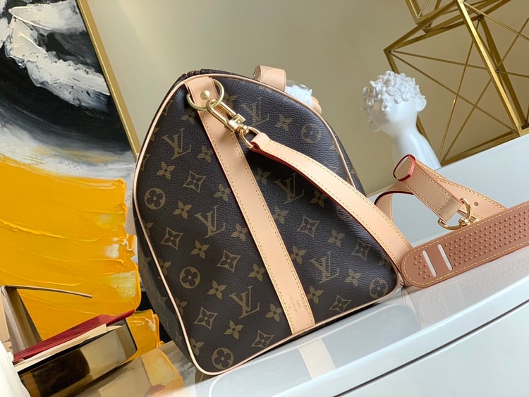 Louis Vuitton Keepall Bandouliere 45 Monogram Canvas For Women, Women's Handbags, Travel Bags 17.7in/45cm LV M41418