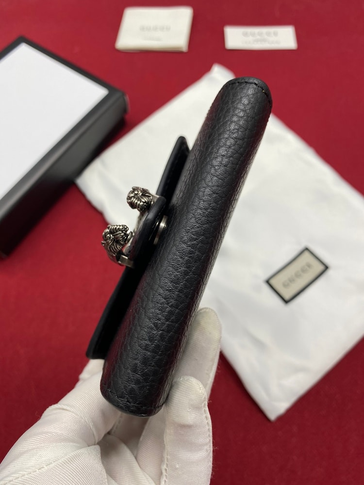 Gucci Dionysus Black Chain Super Mini Bags For Women 11cm/4.3 GC