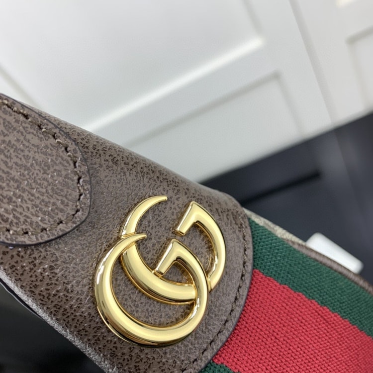 Gucci Ophidia GG Mini Bag Beige And Dusty Grey
