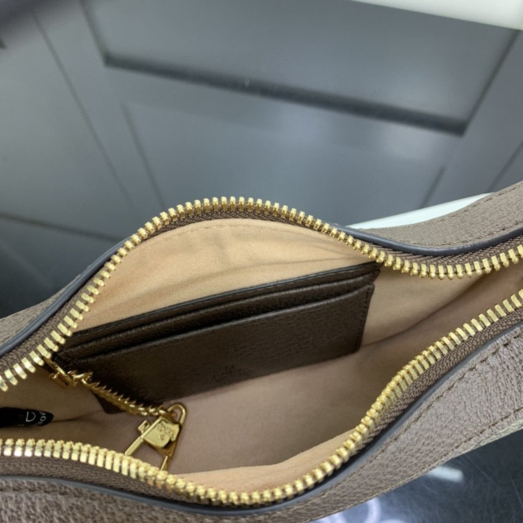 Gucci Ophidia GG Mini Bag Beige And Dusty Grey