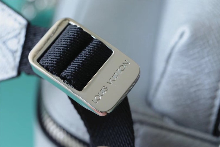 [True-to-ORIGINAL] Louis Vuitton Outdoor Messenger Bag Monogram/Taiga Gunmetal Grey For Men Bags 10.2in/26cm - M30830