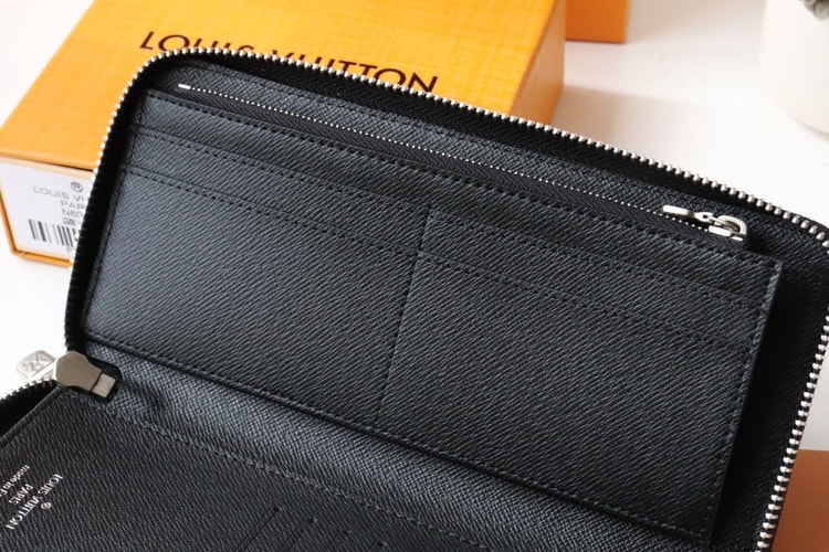 Louis Vuitton Zippy Wallet Vertical Damier Graphite For Men, Men's Wallet 7.9in/20cm LV