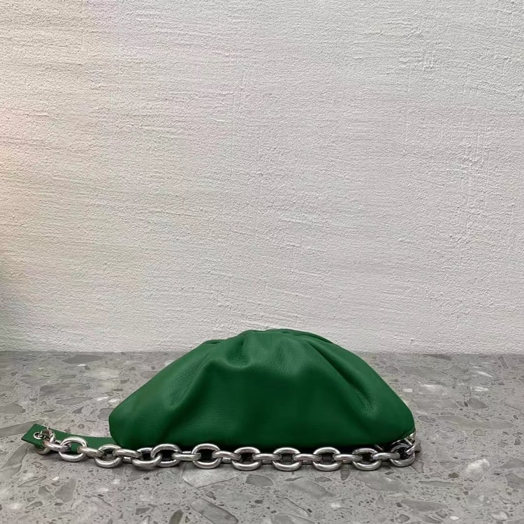 Bottega Veneta Chain Pouch Green, For Women, Women’s Bags 12.2in/31cm
