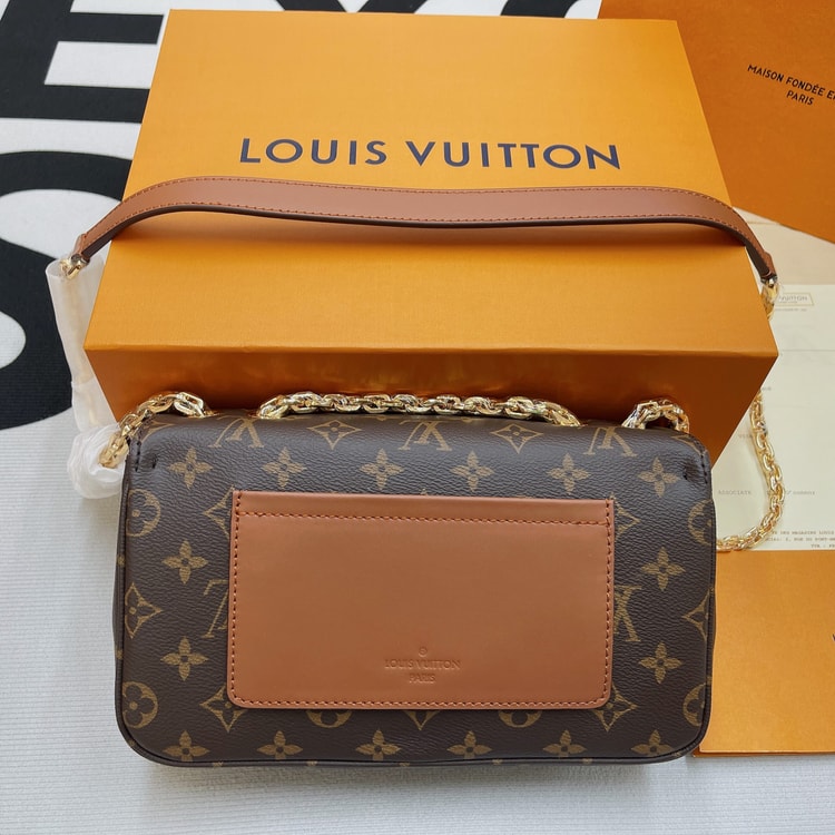 Louis Vuitton Marceau Monogram Canvas Caramel Brown M46127