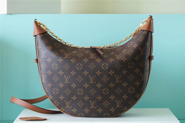 Louis Vuitton Loop Monogram Canvas By Nicolas Ghesquiere For Women, Women's Handbags, Shoulder And Crossbody Bags 38cm/15in LV 