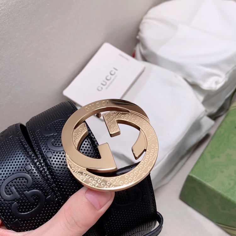 Gucci GG Marmont Reversible Belt Black, Women Belt