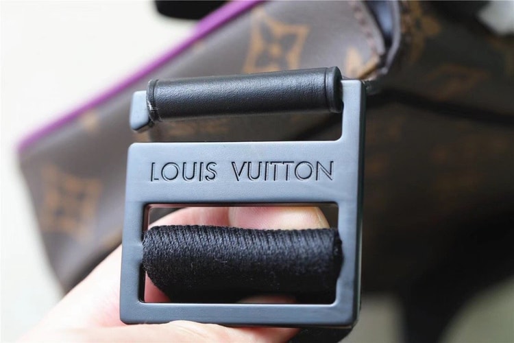 Louis Vuitton S-Lock Sling Monogram Macassar Purple For Men, Men's Bags, Crossbody Bags 8.3in/21cm LV M46245