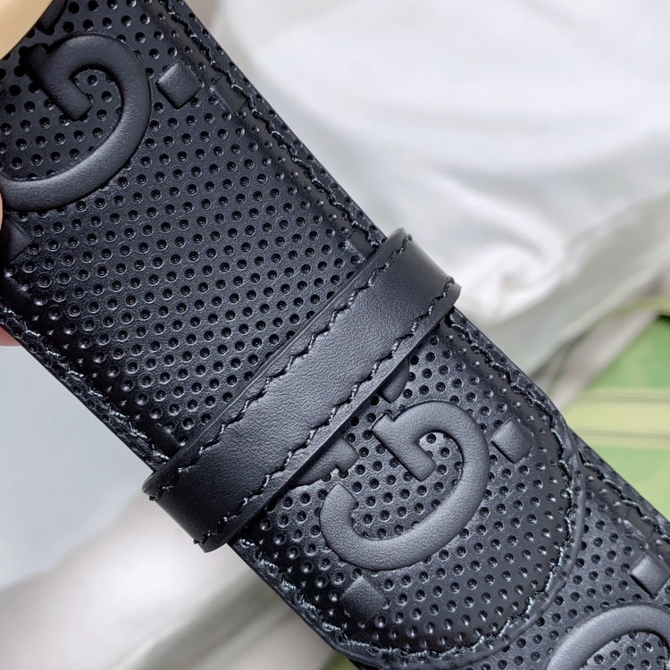 Gucci GG Marmont Reversible Belt Black, Women Belt