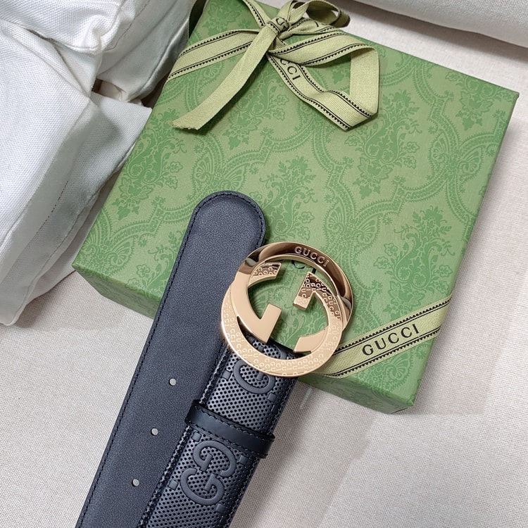 Gucci GG Marmont Reversible Belt Black, Women Belt
