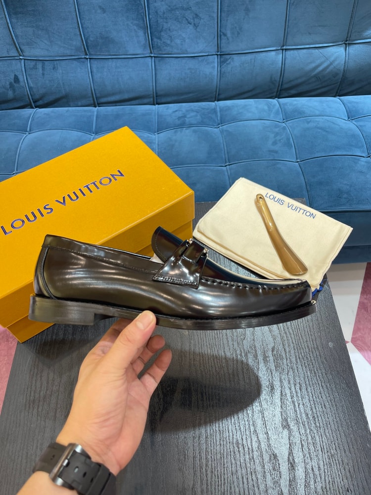 Louis Vuittion Major Loafer Black For Men LV