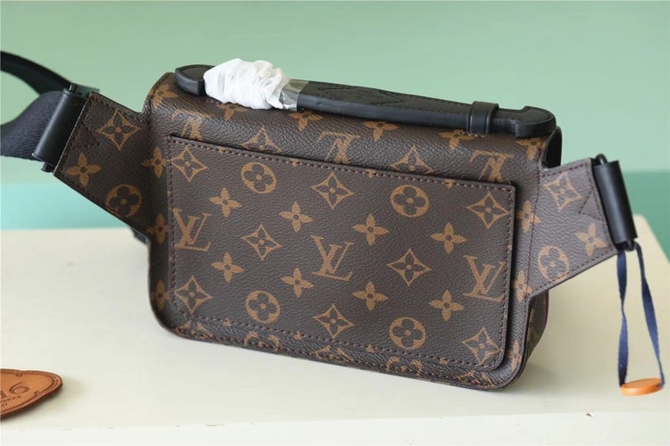 Louis Vuitton S-Lock Sling Monogram Macassar Purple For Men, Men's Bags, Crossbody Bags 8.3in/21cm LV M46245