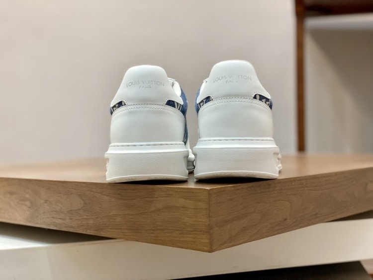 Louis Vuittion Beverly Hills Sneaker Blue For Men LV