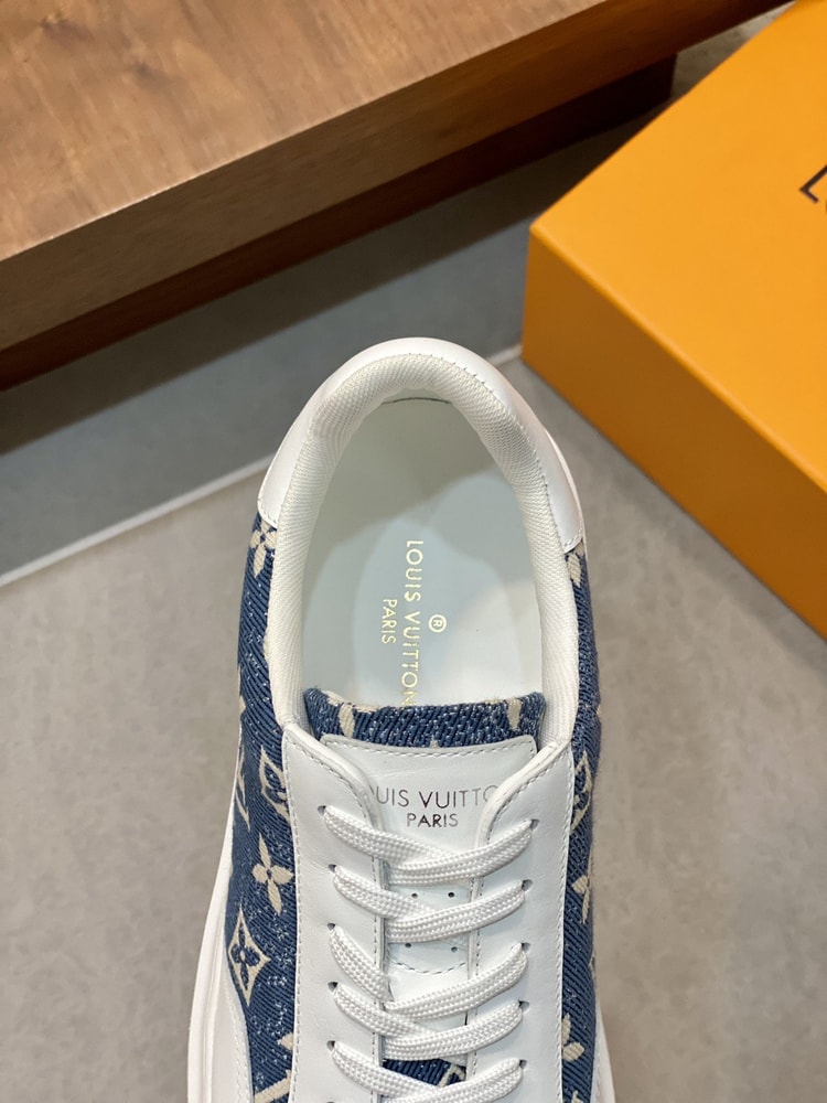 Louis Vuittion Beverly Hills Sneaker Blue For Men LV