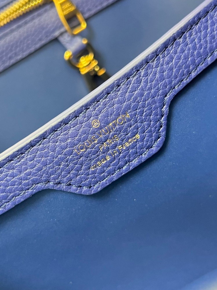Louis Vuitton Capucines BB Blue For Women, Women’s Handbags, Shoulder Bags And Crossbody Bags 10.6in/27cm LV