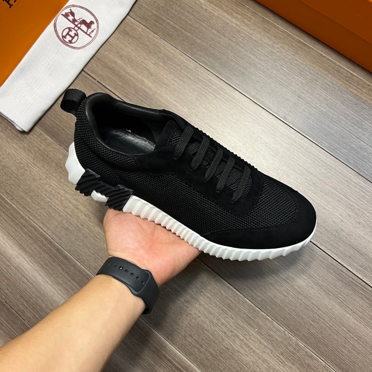 Hermes Bouncing Sneakers Black For Men